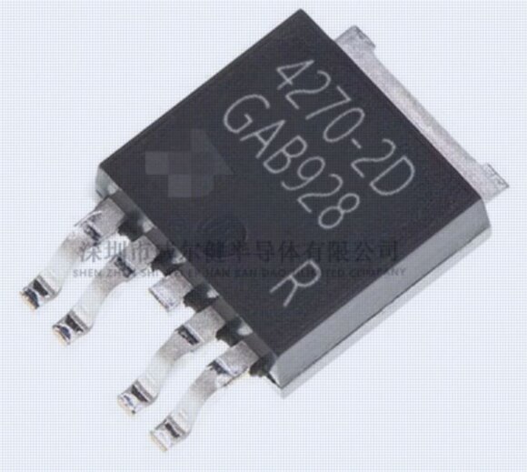 TLE4270G — регулятор напряжения