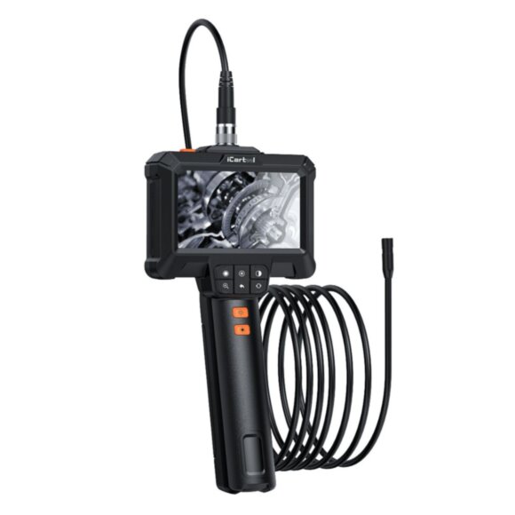 Эндоскоп промышленный, экран 4.3", 2Мп, 3м, 8.5мм зонд iCartool IC-VC83