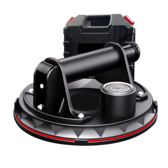 Присоска с ручной помпой и манометром 160кг TECHNICOM TC-F160