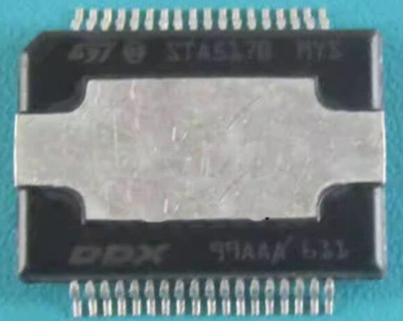 STA517B — усилитель мощности класса D от STMicroelectronics