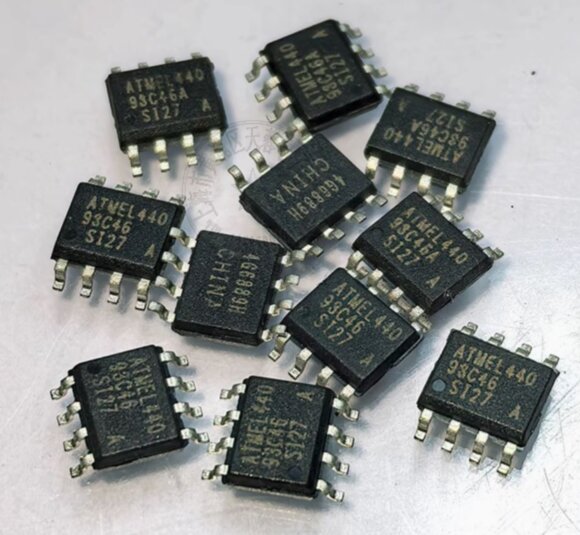 AT93C46-SI27 ATMEL 93C46 SO-8P программируемый чип IC
