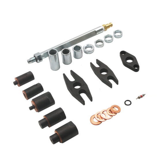 Набор форсуночных адаптеров для дизельных компрессометров универсальный Car-Tool CT-AT1318