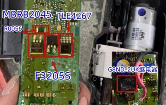 Для ремонта на BMW X5, X6 стояночного тормоза, блока EMF ручного тормоза 