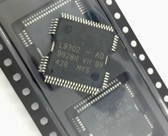 L9302-AD — STMicroelectronics, для управления приводами и электромеханическими системами в автомобилях