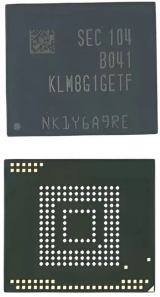 KLM8G1GETF-B041 — модуль памяти (eMMC) от компании Samsung Electronics