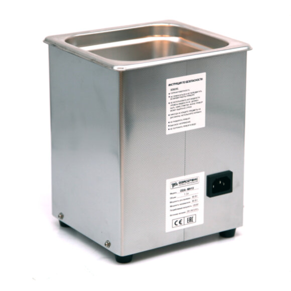 Ультразвуковая ванна с механическим таймером и подогревом, 1.3 л ОДА Сервис ODA-MH13