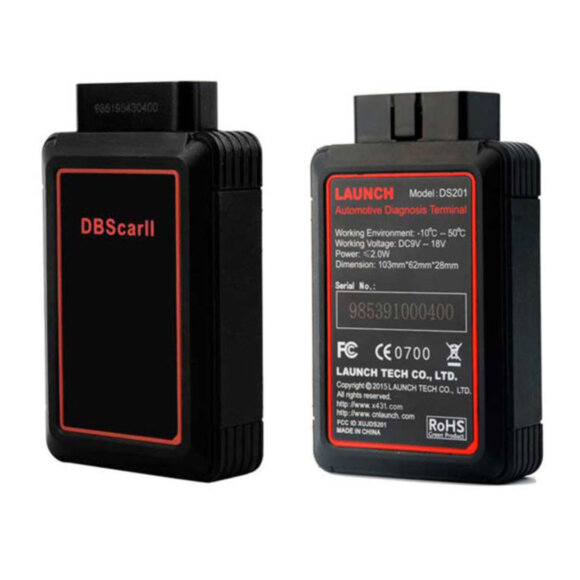 DBScar 5 (DS201) адаптер для Launch X431 PRO3 и PRO3 2017