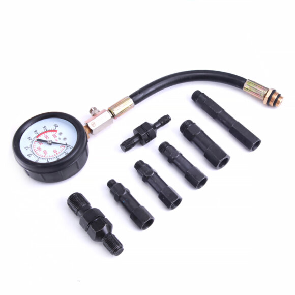 Компрессометр бензиновый с адаптерами Car-Tool CT-N0126