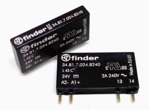 34.81.7.024.8240 Реле твердотельное ультратонкое Finder