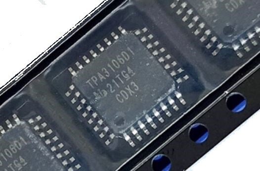  TPA3106D1VFPR — это высокоэффективный усилитель класса D