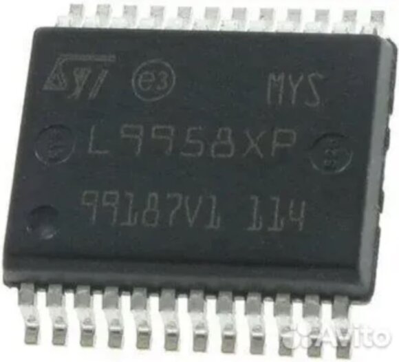 L9958 — управляемый по SPI H-мост