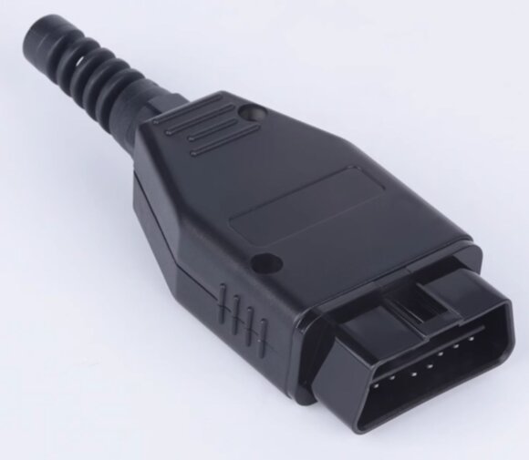 Разьемы OBD2 разборные (папа)