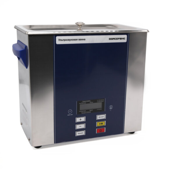 Ультразвуковая ванна с ЖК дисплеем, функциями подогрева и дегазации, 6 л ОДА Сервис ODA-LD60